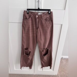 Vervet High-Rise Cropped Denim